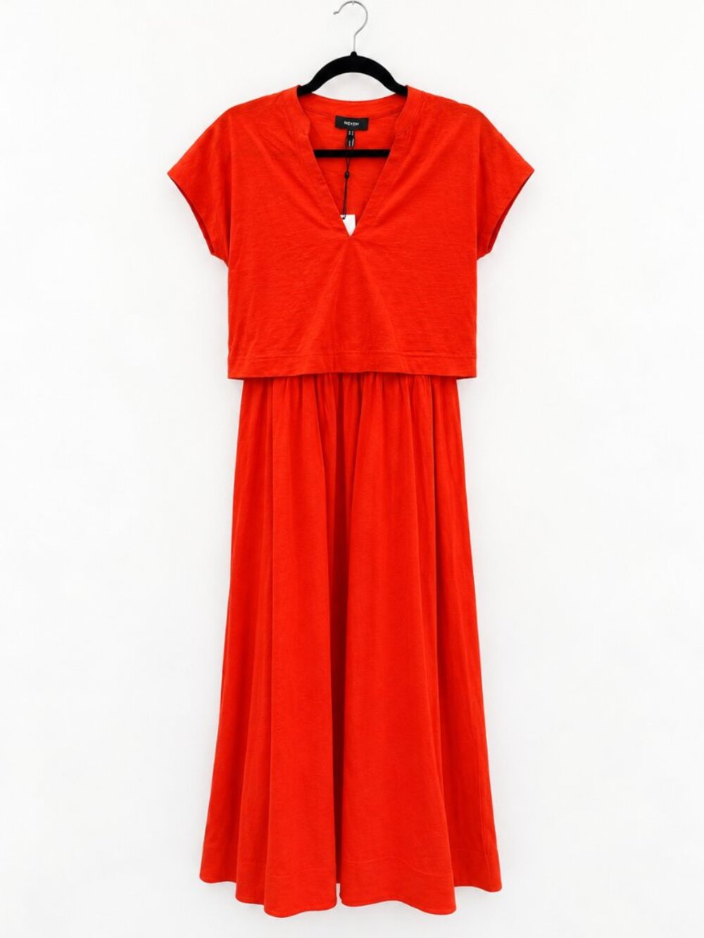 ME+EM Slub Maxi Dress + Top — Cotton Slub Jersey - Picture 2 of 7